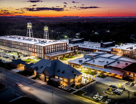 Drayton Mills aerial photo